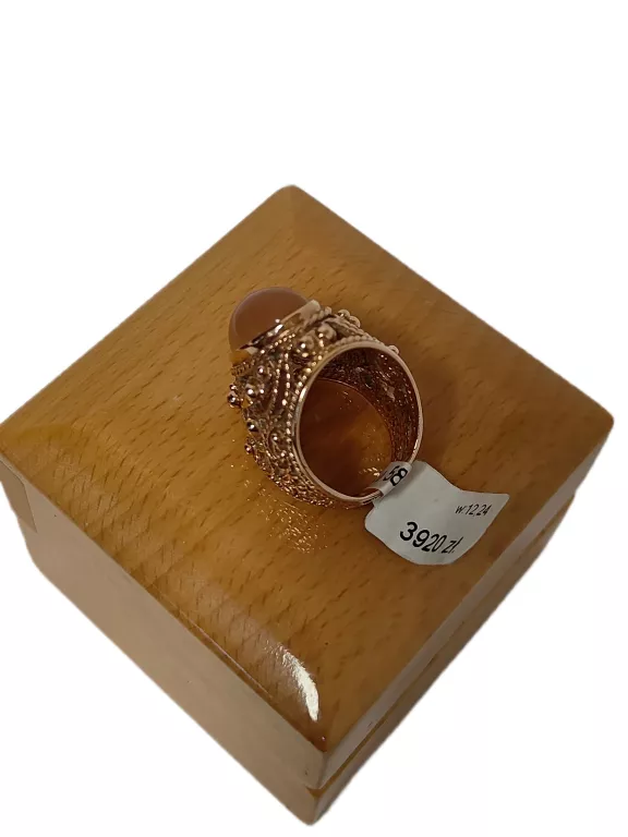 ZŁOTY  PIERŚCIONEK 583 12,24 G
