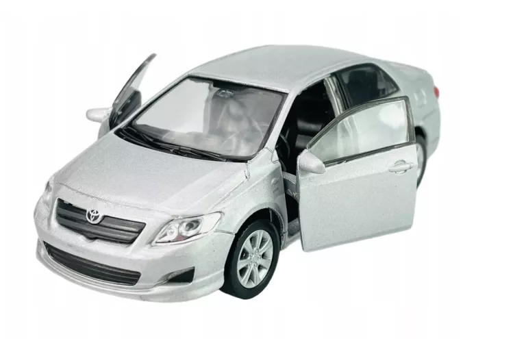 TOYOTA COROLLA SREBRNA 1:34 WELLY DROMADER
