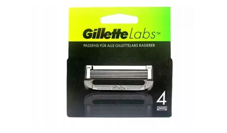 WKŁADY DO MASZYNEK GILLETTE LABS 4 SZT.
