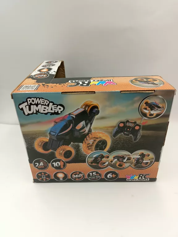 ZDALNIE STEROWANE AUTO HAPPY PEOPLE RC POWER TUMBLER