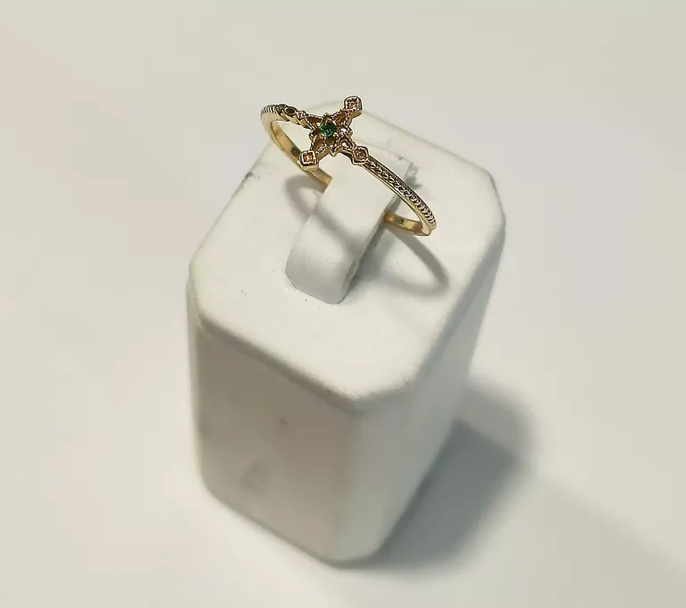 zloty-pierscionek-zielona-cyrkonia-123g-cechy-207358-231606