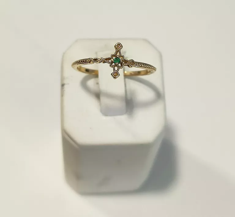 zloty-pierscionek-zielona-cyrkonia-123g-kolor-249512-1647429