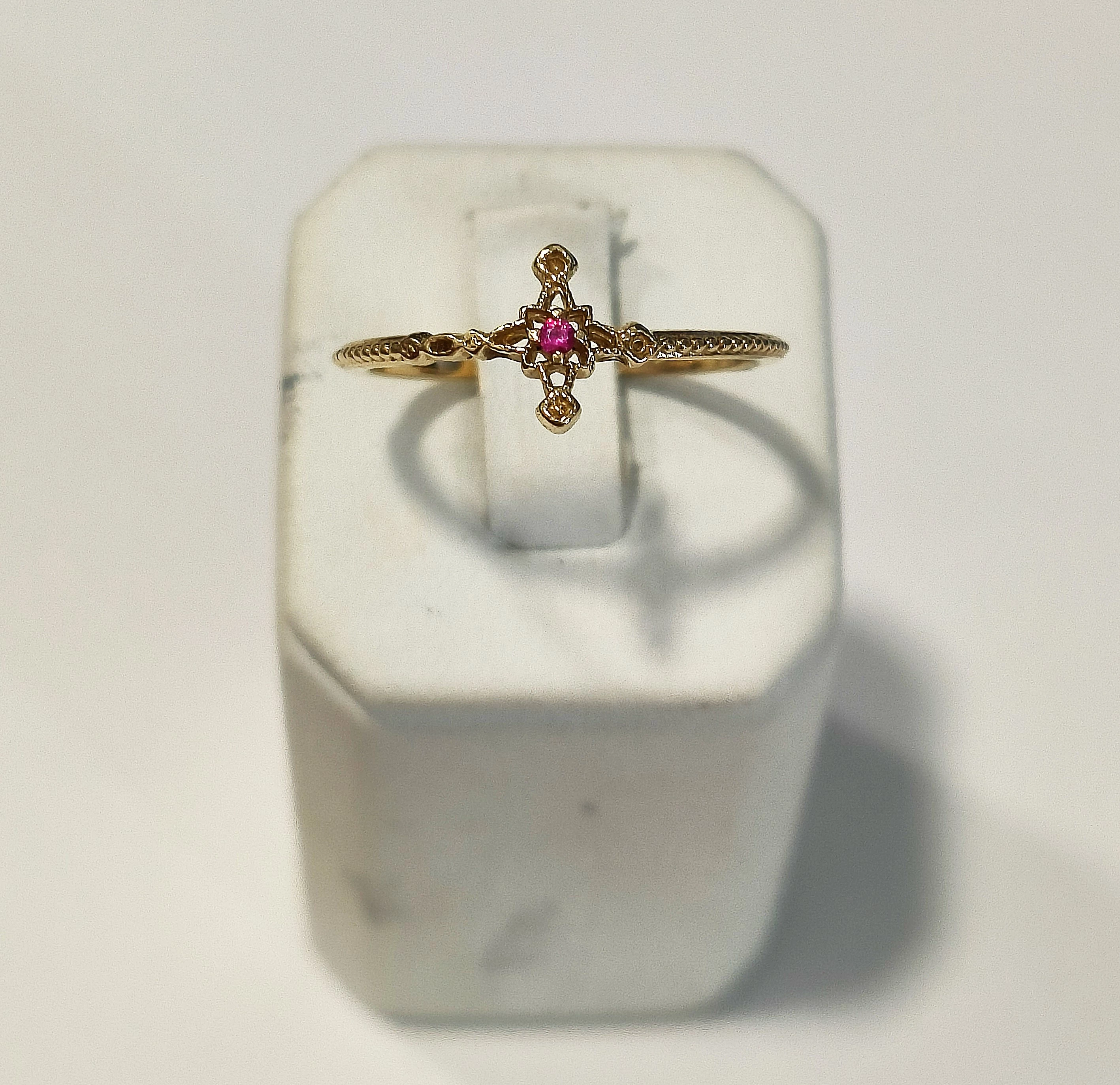 delikatny-zloty-pierscionek-z-rozowa-cyrkonia-120g-585-stan-11323-238058