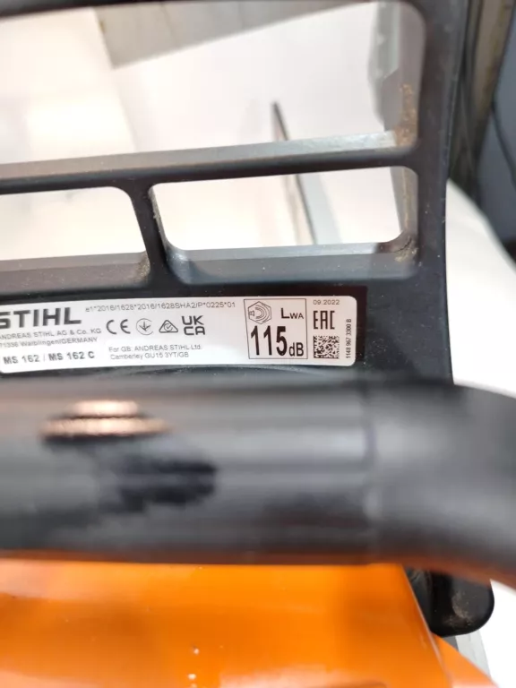 PIŁA ŁAŃCUCHOWA PILARKA STIHL MS 162
