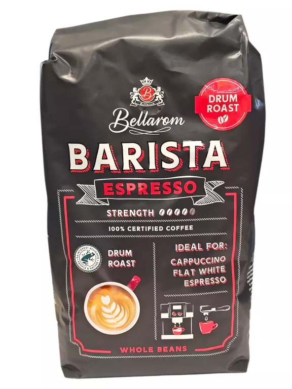 KAWA ZIARNISTA MIESZANA BELLAROM BARISTA ESPRESSO PREMIUM 1000 G