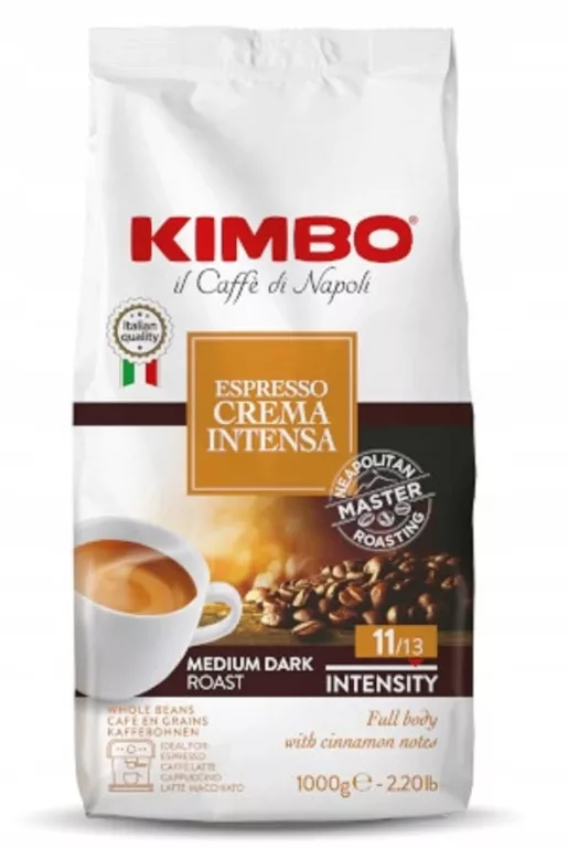 KAWA ZIARNISTA KIMBO ESPRESSO CREMA INTENSA 1000 G