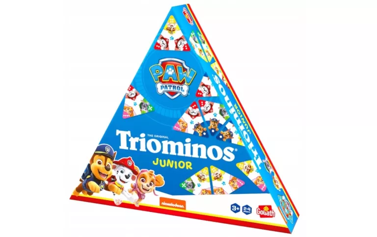 GRA PLANSZOWA TRIOMINOS JUNIOR PSI PATROL PAW PATROL GOLIATH GAMES