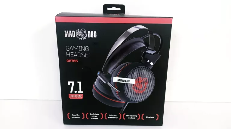 SŁUCHAWKI MAD DOG GH705 / ZAPAKOWANE GW Z 02-08-2025
