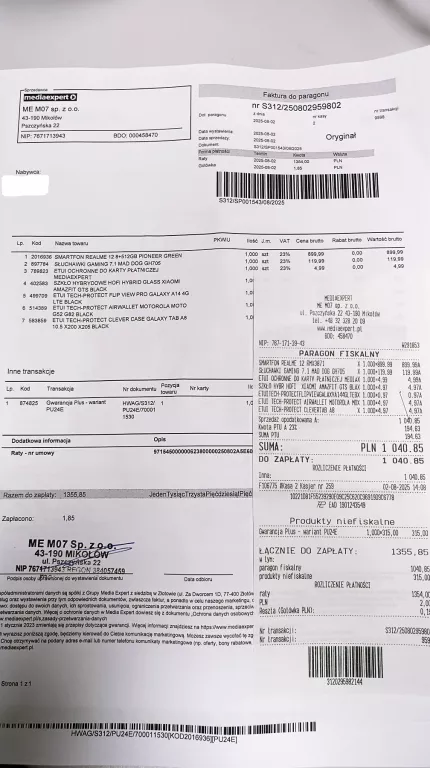 SŁUCHAWKI MAD DOG GH705 / ZAPAKOWANE GW Z 02-08-2025