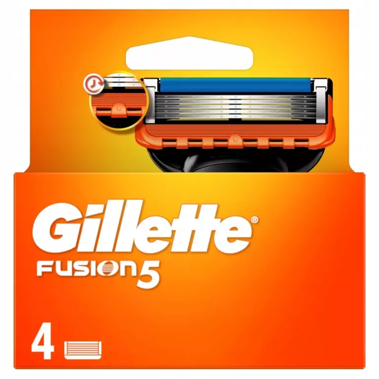 OSTRZA WKŁADY GILLETTE FUSION 5 | 4SZT.
