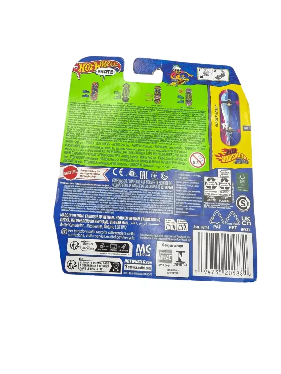 ZABAWKI HOTWHEELS DESKOROLKA