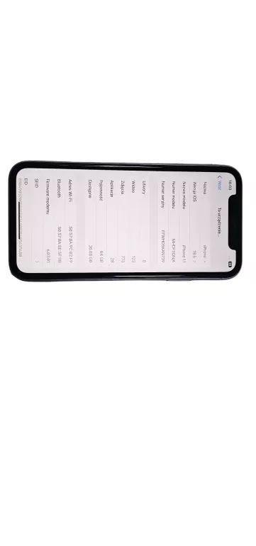 TELEFON IPHONE 11 64GB FIOLETOWY KOND. 86%