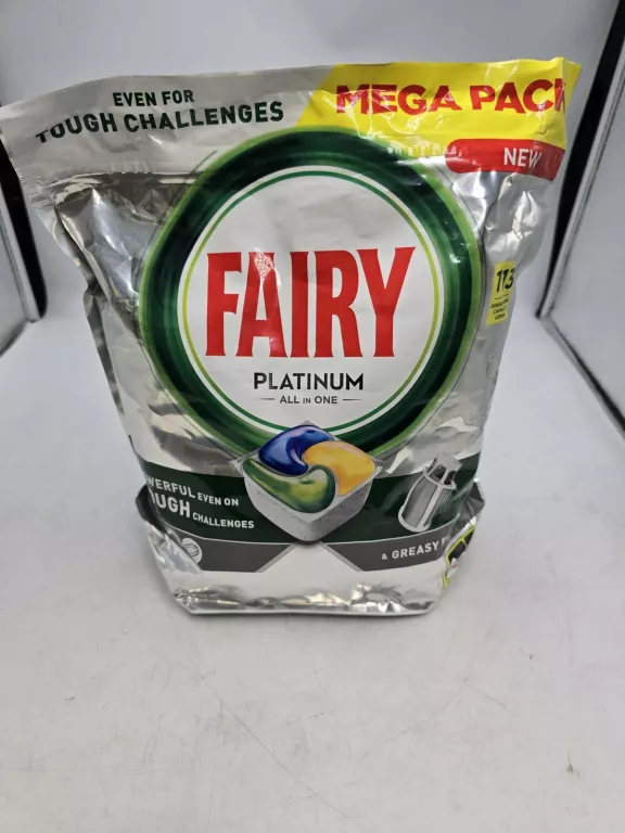 KAPSUŁKI FAIRY PLATINUM ALL IN ONE LEMON MEGA PACK 113 SZT.