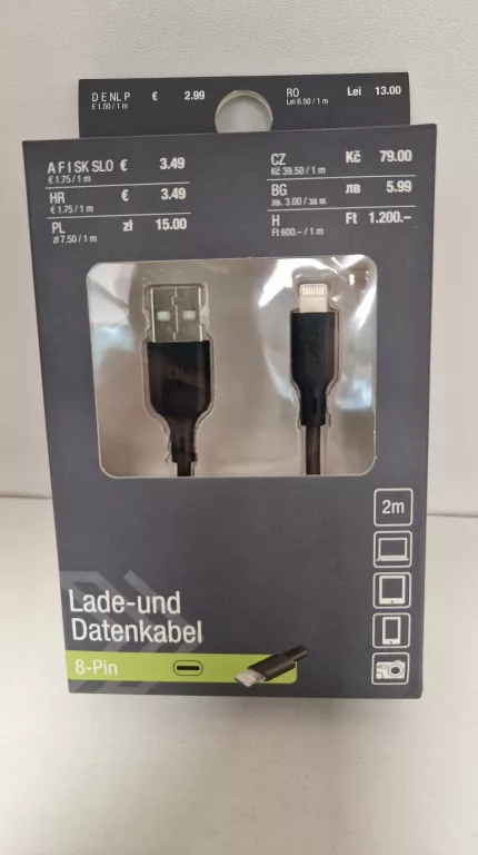 KABEL USB-IPHONE 2M