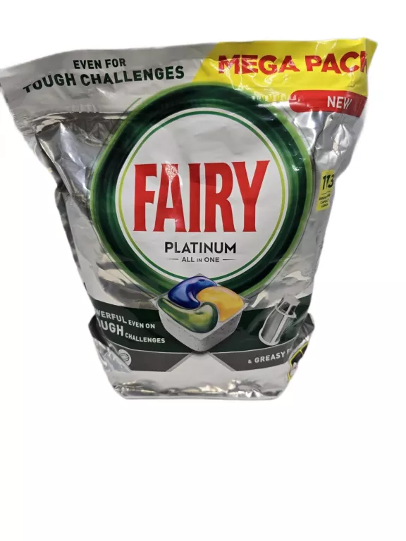 KAPSUŁKI FAIRY PLATINUM ALL IN ONE LEMON MEGA PACK 113 SZT.