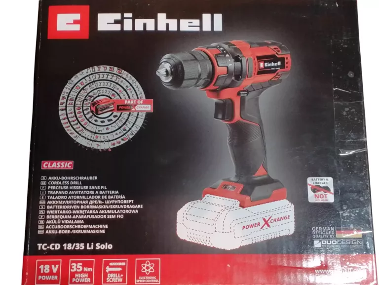 WKRĘTARKA EINHELL TC-CD 18/35 LI + AKUMULATOR