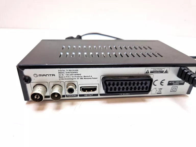DEKODER DVBT2 MANTA DVBT024PRO