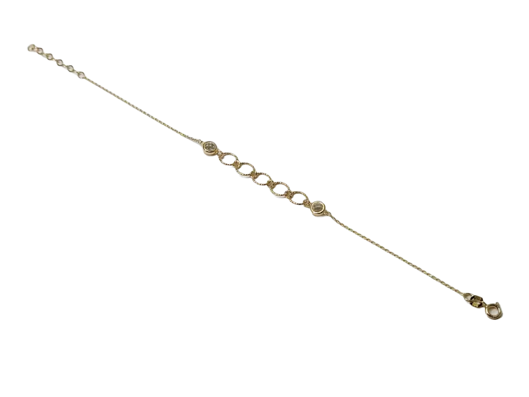 ZŁOTA BRANSOLETKA 585 1,72G R19
