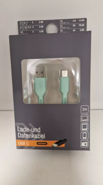 KABEL USB-TYP C 2M