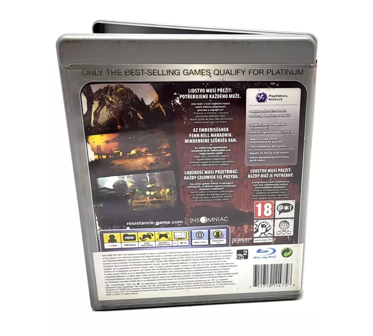 RESISTANCE 2 PS3