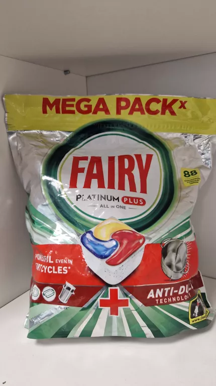 FAIRY TABLETKI DO ZMYWARKI PLATINUM PLUS 88 SZTUK