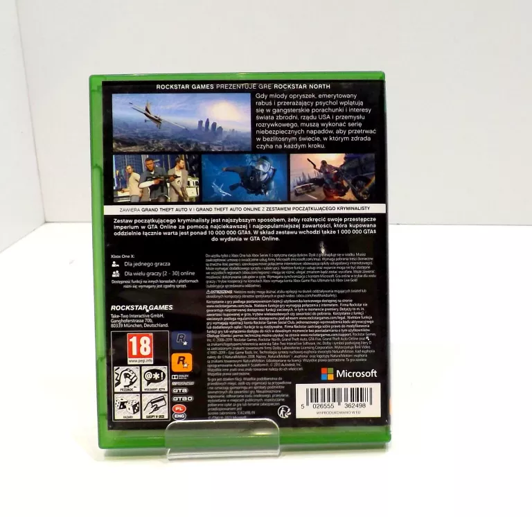 GRA XBOX ONE GTA V 5