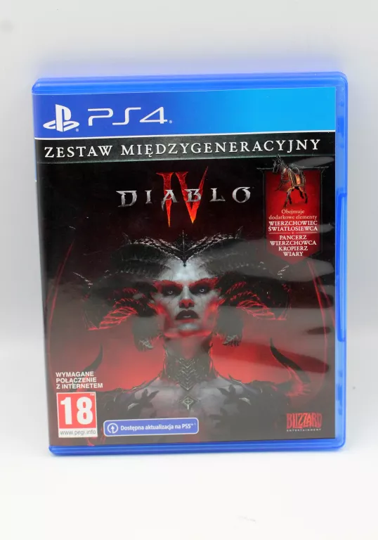 GRA NA PS4 DIABLO IV ZESTAW MIĘDZYGENERACYJNY