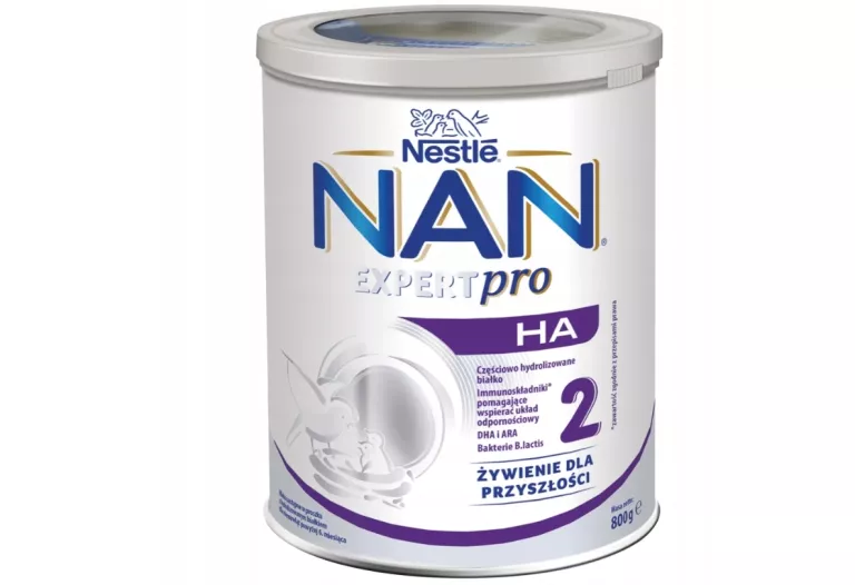 MLEKO NASTĘPNE NAN EXPERTPRO HA 2 W PROSZKU POWYŻEJ 6. MIESIĄCA 800 G.