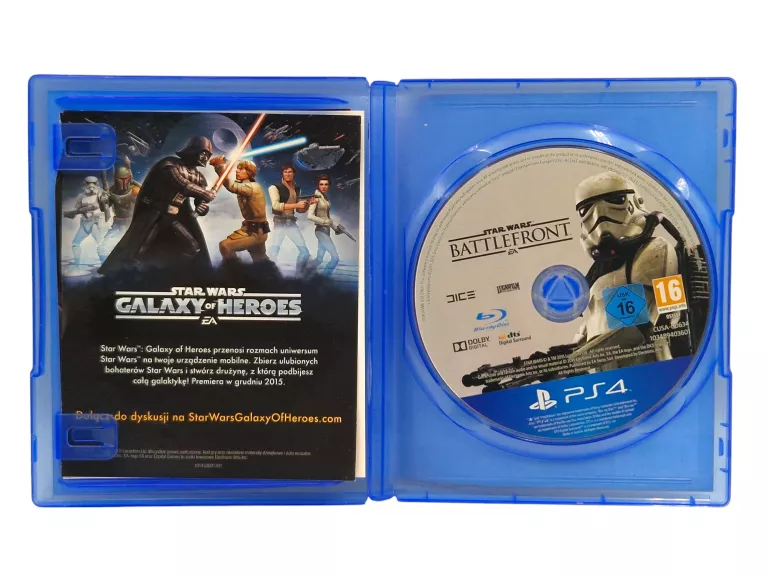 STAR WARS: BATTLEFRONT PLAYSTATION 4 (PS4) POLSKIE NAPISY