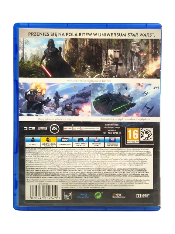 STAR WARS: BATTLEFRONT PLAYSTATION 4 (PS4) POLSKIE NAPISY