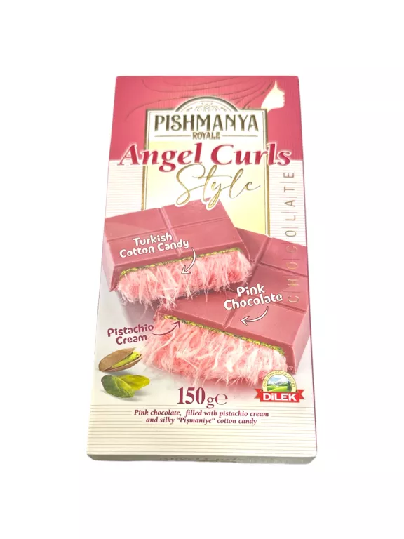 RÓŻOWA CZEKOLADA ANGEL HAIR ANIELSKIE WŁOSY 150G DW:27.05.2026