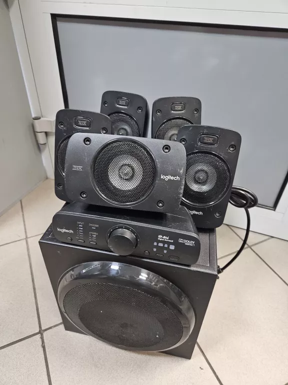 ZESTAW SURROUND 5.1 LOGITECH Z906 BRAK PILOTA
