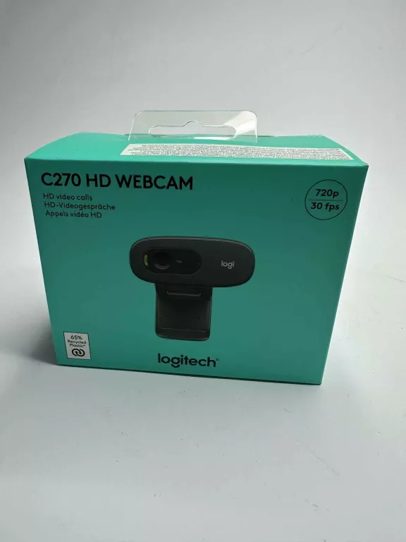 KAMERA INTERNETOWA LOGITECH C270 ZAPAKOWANA!