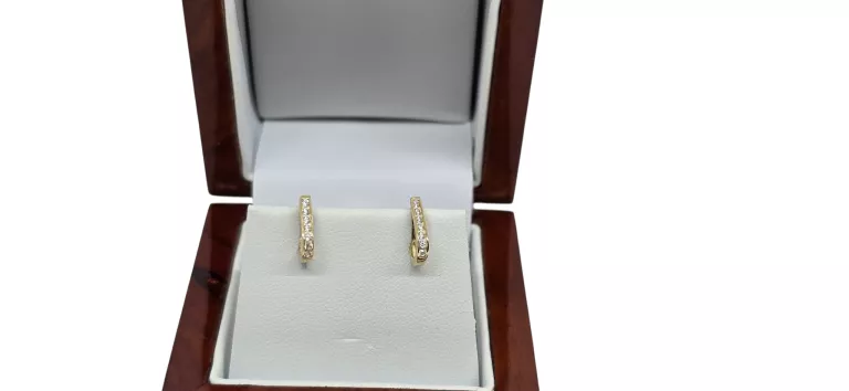 ZŁOTE KOLCZYKI 14K W:0,87
