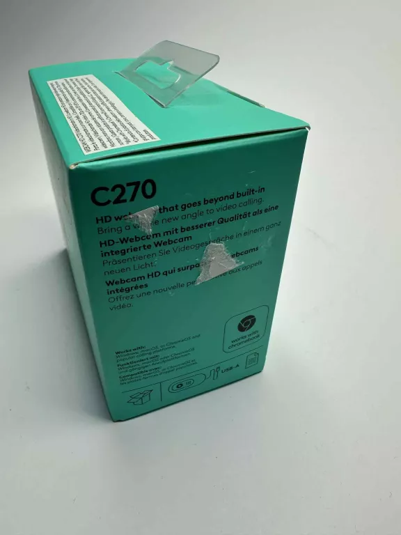 KAMERA INTERNETOWA LOGITECH C270 ZAPAKOWANA!