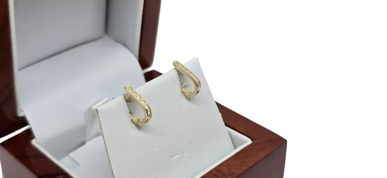 ZŁOTE KOLCZYKI 14K W:0,87