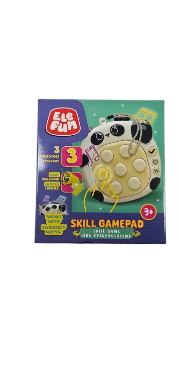 ELE FUN SKILL GAMEPAD GRA ZRĘCZONOŚCIOWA POP IT KOTEK