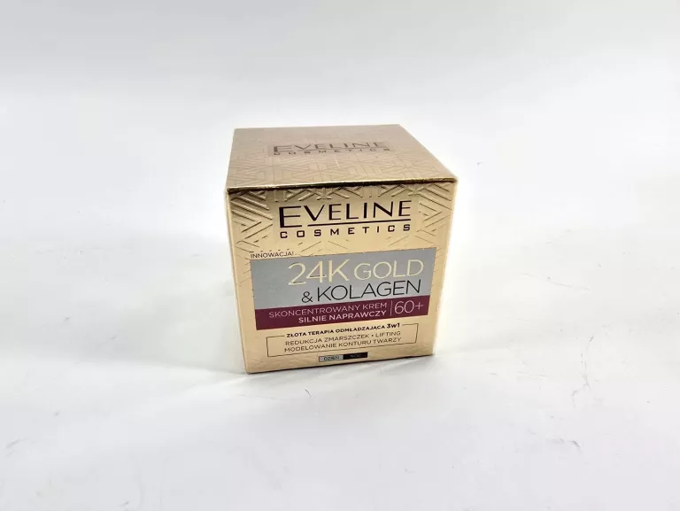 EVELINE COSMETICS 24K GOLD KREM DO TWARZY SILNIE NAPRAWCZY 60+ 50ML