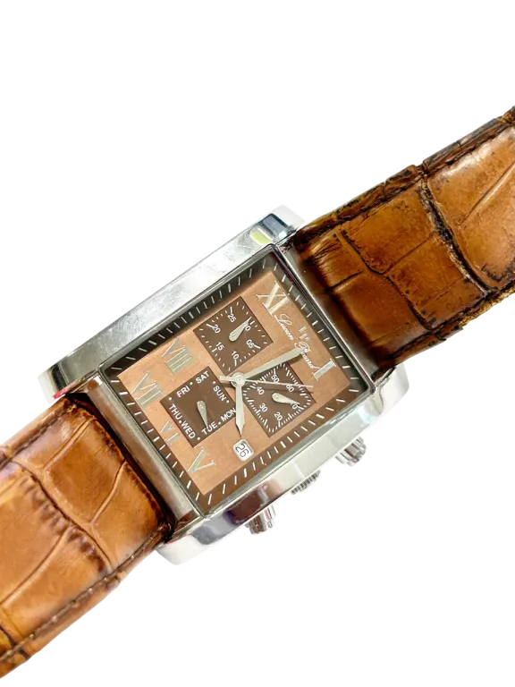 ZEGAREK LUCIEN PICCARD CLASSICO SQUARE CHRONOGRAPH 912000430