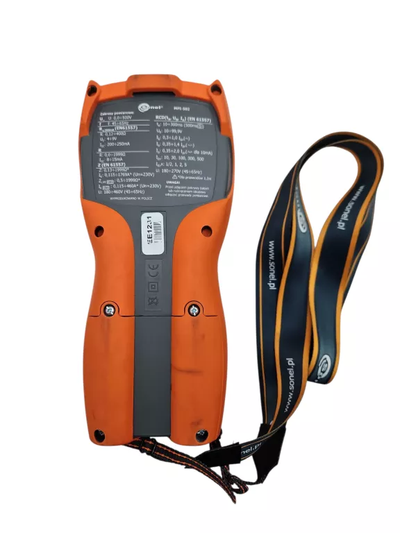 MIERNIK PARAMETRÓW INSTALACJI ELEKTRYCZNYCH MPI-502 -SONEL KOMPLET