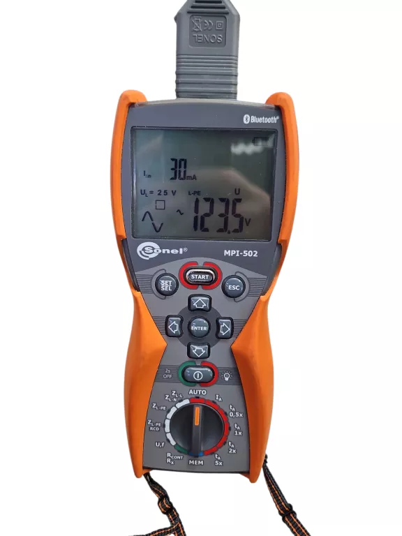 MIERNIK PARAMETRÓW INSTALACJI ELEKTRYCZNYCH MPI-502 -SONEL KOMPLET
