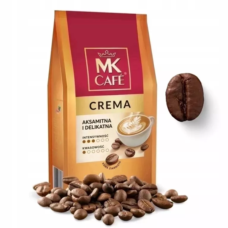 ORYGINALNA KAWA ZIARNISTA MIESZANA MK CAFE CREMA 1000G.01/2027R.