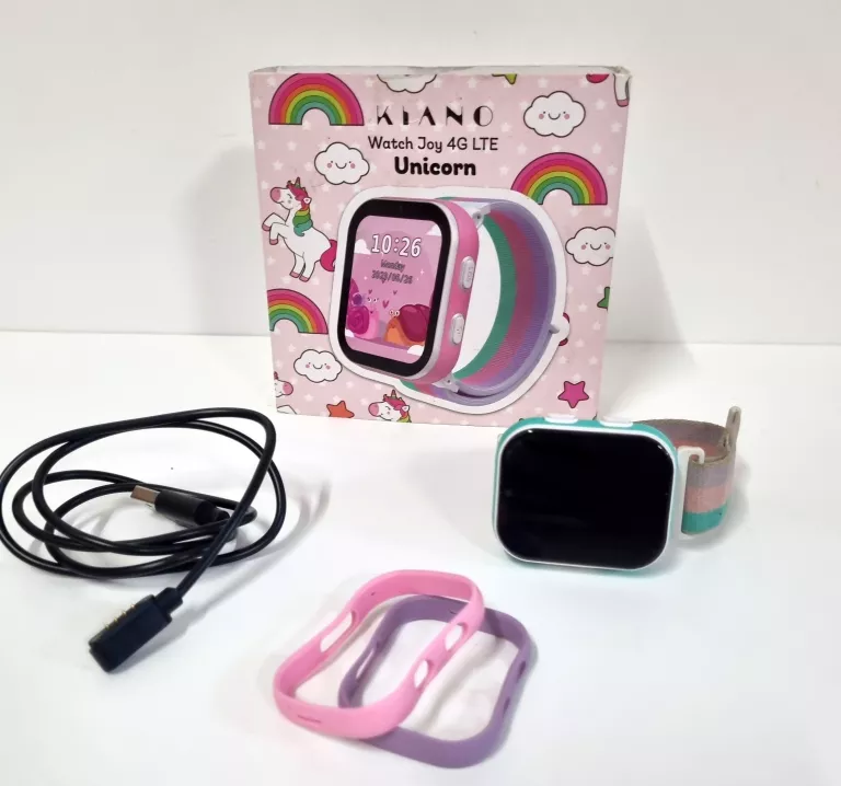 KIANO JOY SMARTWATCH DLA DZIECI ZEGAREK Z SIM APARAT TELEFON GRY 4G LTE