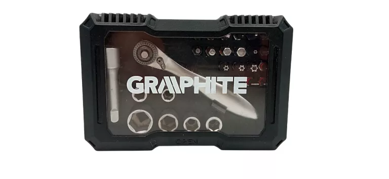 ZESTAW BITÓW GRAPHITE 56H604 26 ELEMENTÓW GRZECHOTKA