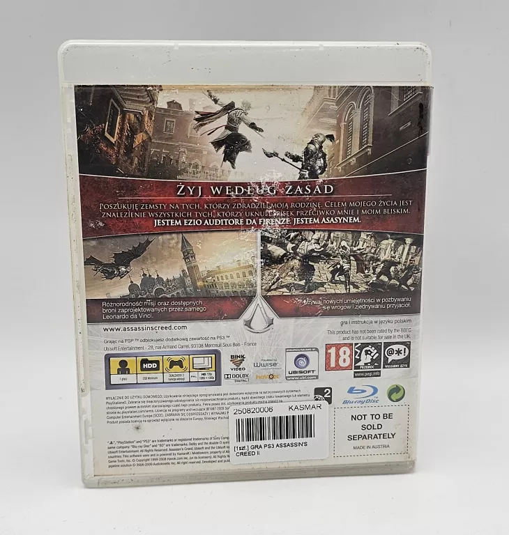 GRA PS3 ASSASSIN'S CREED II