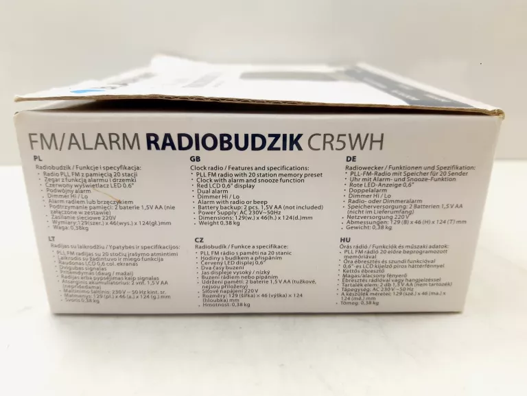 RADIO ZEGAREK BLAUPUNKT CR5WH