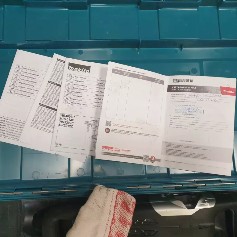 MŁOT UDAROWY MAKITA HR4003C GWARANCJA