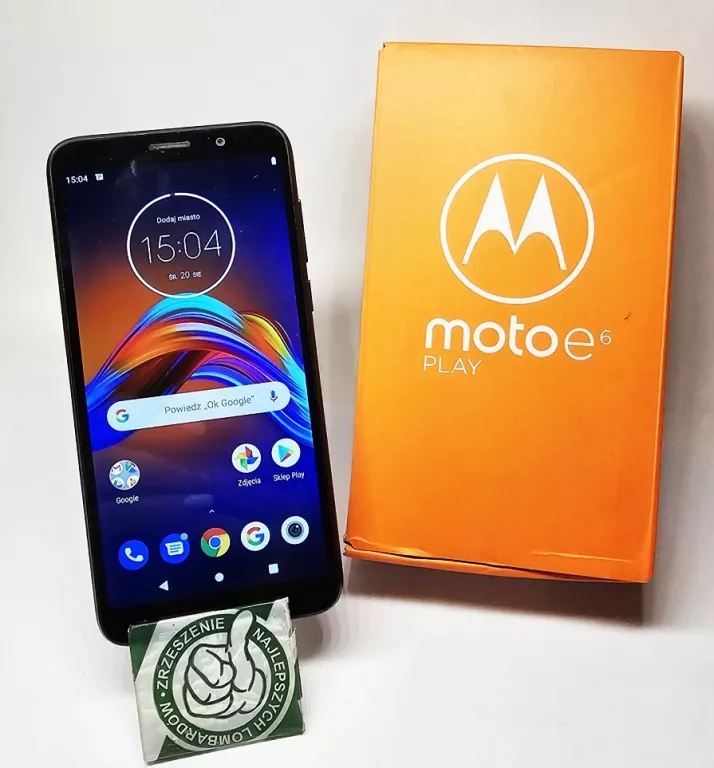MOTOROLA MOTO E6 2/32GB ZESTAW