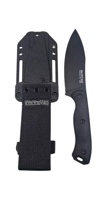 NÓŻ SURVIVALOWY KA-BAR BECKER NESSMUK - 1095 CRO-VAN - CZARNY - BK19BK