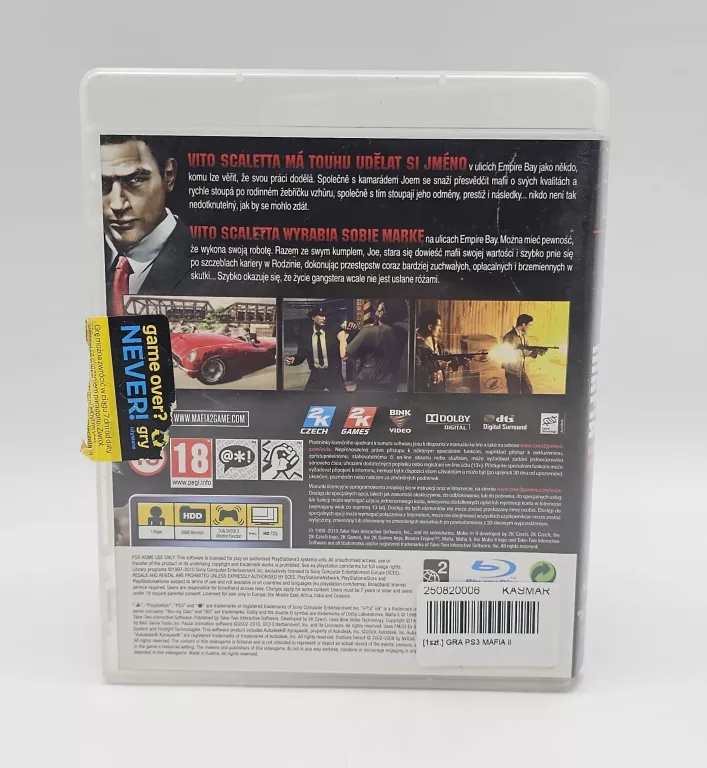 GRA PS3 MAFIA II